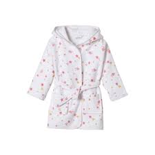 Peignoir Bebe Etoiles Filantes Blanc Vertbaudet La Redoute Coat Robe Raincoat