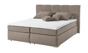 1,80m x 2m wir verkaufen ein sehr bequemes. Set One By Musterring Boxspringbett Memphis A Sand 180x200 Cm