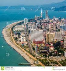 Georgia is situated in a prime location at the crossroads of eastern europe and asia. Vogelperspektive Der Stadt Auf Schwarzmeerkuste Batumi Georgia Redaktionelles Stockfotografie Bild Von Mode Kanal 56916577
