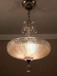 Takes three 60w type a bulbs (not included). Sunset Blvd 1940 S Deco Champagne Satin Glass Vintage Light Fixtures Art Deco Lighting Antique Lamps