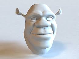 Shrek Head 3d Model 3ds Max Files Free Download Modeling 36922 On Cadnav In 2020 Shrek Shrek Cake Punk Disney Princesses