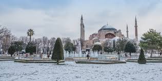 The rooftops of istanbul covered in snow. What To Do In Istanbul In February Istanbul Insider