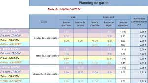 Portail des communes de france : Planning De Garde Pour Votre Assistante Maternelle
