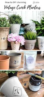 It features a large inner pot that can serve eight, and the temperature can be controlled with a. Transform Any Pot Into Charming Vintage Crock Plant Pots With This Stencil Vintage Crock Crock Flower Pots
