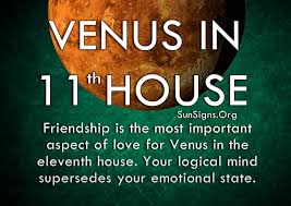Venus In 11th House Meaning Sunsigns Org