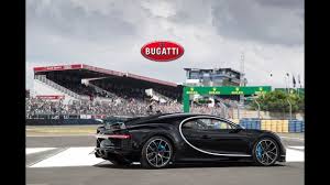It certainly is a monster on the track. The Bugatti Chiron At The 24 Hours Of Le Mans 2016 On Track Drivers Parade Youtube