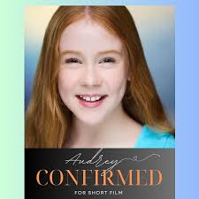 Avery Gibson will be playing Piper in 'Return to Ash.' We are excited to  see you shine