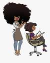 Easy Hair Stylist Drawing