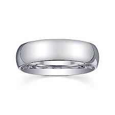 6mm Silver Domed Mens Wedding Ring Jcpenney Wedding Rings Silver Wedding Bands Men S Wedding Ring