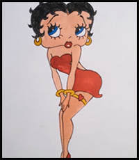 How To Draw Betty Boop Cartoon Characters Drawing Tutorials Drawing How To Draw Betty Boop Comics Illustrations Drawing Lessons Step By Step Techniques For Cartoons Illustrations You can edit any of drawings via our online image editor before downloading.