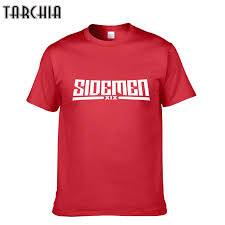 Us 6 8 50 Off Tarchia 2019 New Arrival Mens T Shirts Sidemen Print Fashion Casual Slim Fit For Mens Short Sleeve Hip Pop T Shirt Homme In T Shirts