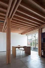 Dezeen Wooden Columns Wood Architecture Timber Architecture