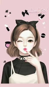 Namun dengan tidak foto animasi mempunyai model yang cocok dengan apa yang dipaki. Wallpaper Gambar Kartun Korea Lucu Dan Imut Wallpapershit