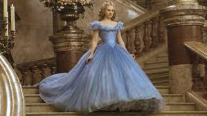The color was gorgeous on her, the young actress looked amazing. The Secrets Behind Lily James S Blue Ball Gown In Cinderella Vogue Paris