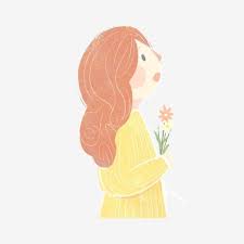 ต วการ ต นผ หญ งผมแดงถ อดอกไม ป า เส อเหล อง ดอกไม ป า ผมแดงภาพ png และ psd สำหร บดาวน โหลดฟร ดอกไม ป า การ ต น ภาพประกอบ