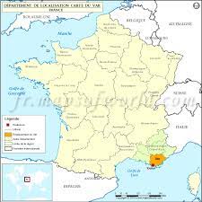 Vous pourrez aussi partir en randonnée dans le massif de l'estérel ou bien le massif de la sainte baume, vous essayer aux sports nautiques sur les sublimes plages qui bordent la méditerranée, faire le tour des villes et villages tels que bormes les mimosas ou. Carte De Localisation Du Var 83 Var Departement France