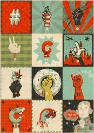 Revolution All The Signs Of Revolution Winner Of The Illustration At Fire Award On The Theme Of Revolut Organic Artwork Illustration Design Illustration