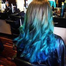 Brown blue ombre hair color. Ombre Hair Grey Blue Novocom Top