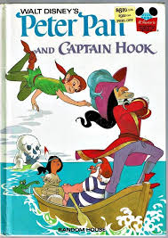 Disney S Wonderful World Of Reading Book Peter Pan And Captain Hook Large Hc Disney Books Disney Animated Book