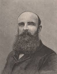 Sir Frederick Napier Broome. Western Australia 1888 old antique print  picture