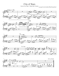 City Of Stars La La Land Piano Sheet Music Sheet Music Made By Justanotherman Semptysoul For Piano Partituras Musica Saxofone Alto