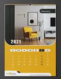 Download template kalender 2021 png jpg psd pdf lengkap hijrah dan libur nasional gratis. Free Wall Calendar 2021 Templates Psd Titanui