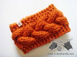 Although the cable knit headband patterns appear to resemble the braided ones, their basic design is very different. Super Bulky Cable Knit Headband Crazy Hands Knitting