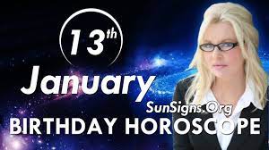 January 13 Zodiac Horoscope Birthday Personality Sunsigns Org