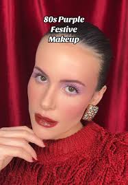 🍇 #purpleeyeshadow #makeup #festivemakeup #makeuptransformation