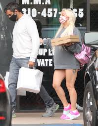 He's a harvard grad and. Lady Gaga Continues Leg Baring Streak While Out With Michael Polansky