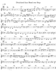 Dixieland Jazz Band One Step Sheet Music Download Free In