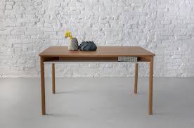 Zeen Esstisch Mit Regal 140x90x78cm Eichenholz Ragaba Pl