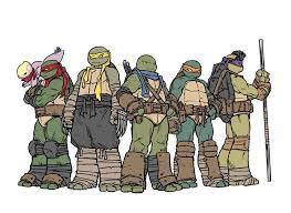 Jul 22, 2015 · the teenage mutant ninja turtles are four fictional teenage turtles, created by peter laird and kevin eastman. New Teenage Mutant Ninja Turtle S Mask Color And Weapons Revealed Ign