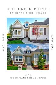 Boise Idaho Custom Home Builder Clark Co Homes Built Two Versions Of The Same Floor Plan Changing Up Paint In 2020 Custom Home Builders Custom Homes Home Builders