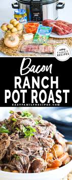 Rice and pigeon peas (arroz con gandules) yummly. Bacon Ranch Pot Roast Easy Family Recipes