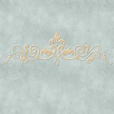 avignon center b ceiling stencil in 2021 stencils wall stained glass decor royal design studio stencil