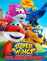 Super wings coloring pages are a fun way for kids of all ages to develop creativity, focus, motor skills and color recognition. Super Wings Coloring Book Super Coloring Book For Kids And Fans 100 Giant Great Pages With Premium Quality Images Bell David 9798675992683 Amazon Com Books