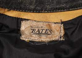 Vintage Bates Leather Jacket Flat Track Label Vintage Leather Jacket Leather Leather Jacket