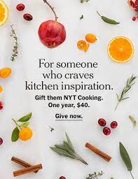 Nyt Cooking Gift Subscriptions Nyt Cooking Cooking Gifts For Cooks