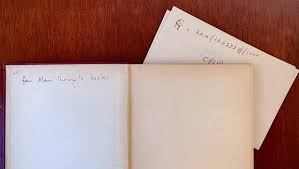 The tone is fairly mr. A Book From Alan Turing And A Mysterious Piece Of Paper Stephen Wolfram Writings