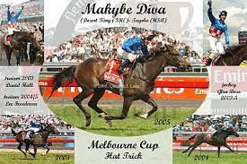 Makybe Diva Melbourne Cup Hat Trick Thoroughbred Racehorse Horse Racing Melbourne Cup