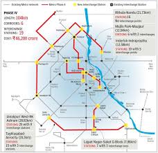 Delhi metro map master plan 2021. Metro To Link All Remote Areas Of Delhi In 5 Years Delhi News Times Of India