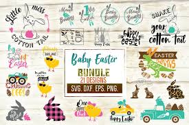 Download Easter Svg Bundle Baby Bib Shirt Dxf Png My 1st Easter 1270961 Cut Files Design Bundles