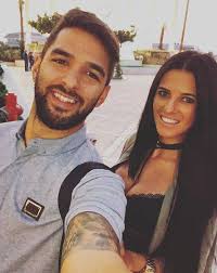 Rangers star Daniel Candeias shares steamy pool kiss with WAG during  Portugal holiday