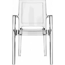 Mercer41 Harvill Arthur Stacking Patio Dining Chair Set Of 4 Color Transparent Clear Acrylic Dining Chairs Patio Dining Chairs Solid Wood Dining Chairs