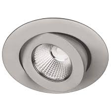 Wac Oculux 3 1 2 Round Nickel Led Adjustable Recessed Trim 69r85 Lamps Plus