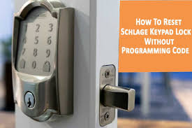 Here's how to enable the feature and how it works. How To Reset Schlage Keypad Lock Without Programming Code Home Automation