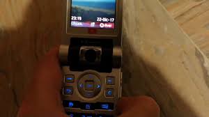 Sony Ericsson V800, 6 flash led - YouTube