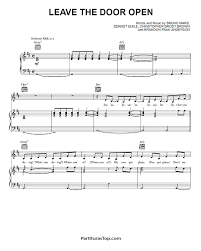 96,800 results on the web. Leave The Door Open Partitura Bruno Mars Partituras Top
