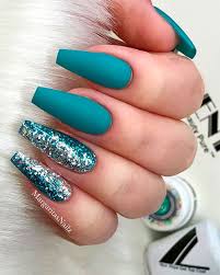 Perfect nails gorgeous nails love nails how to do nails my nails cute acrylic nails acrylic nail designs nagel gel tyga. 120 Best Coffin Nails Ideas That Suit Everyone Blue Coffin Nails Turquoise Nails Solid Color Nails